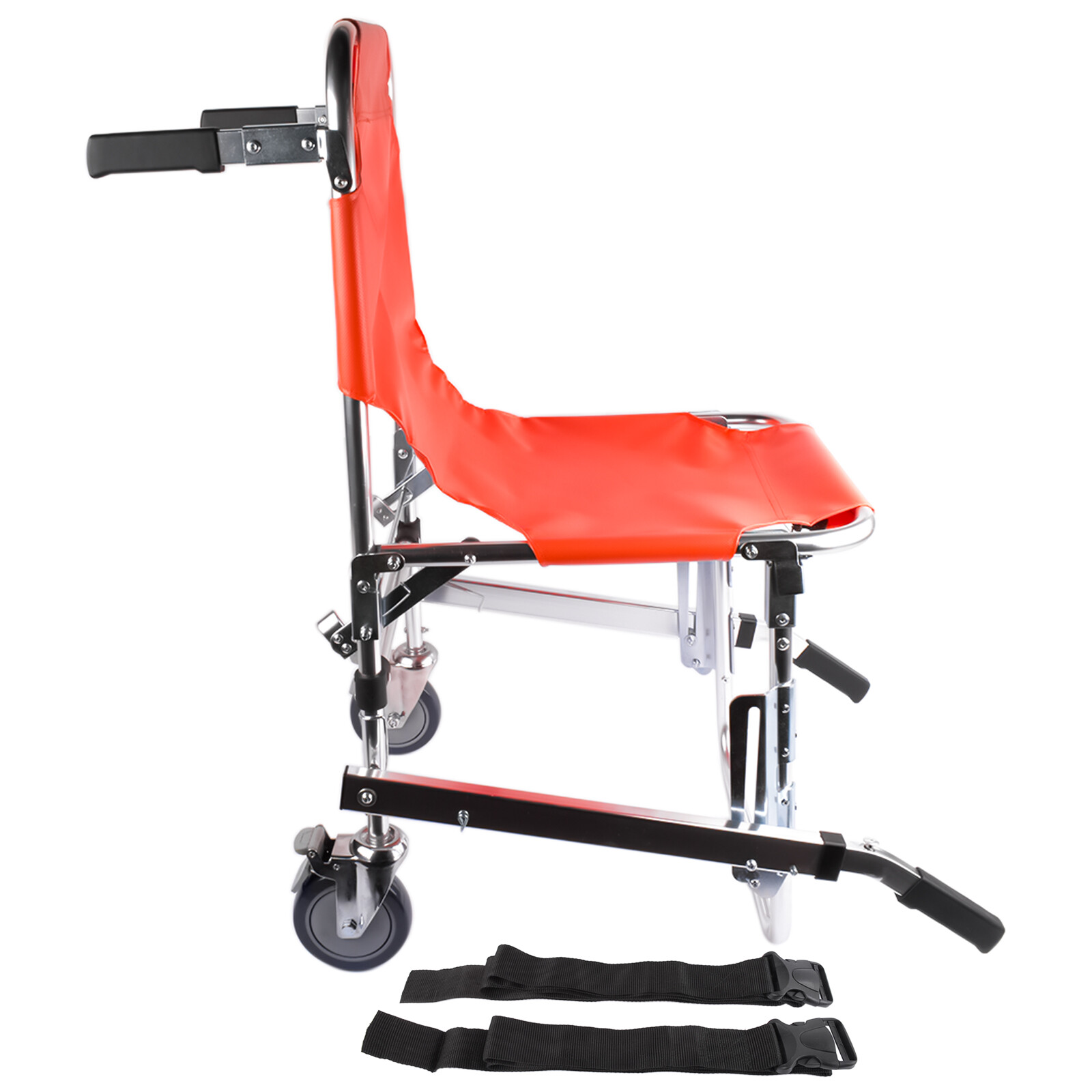 Stair Chair Emergency Evacuation Wheelchair Elderly Climbing Stair Chair Orange