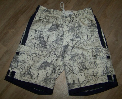 Fish Print Swimming Trunks | eBay