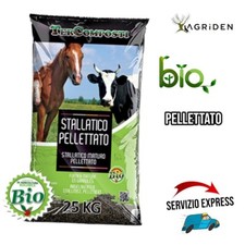 CONCIME BIO STALLATICO PELLET ORGANICO AMMENDANTE NATURALE 25 KG - TERCOMPOSTI