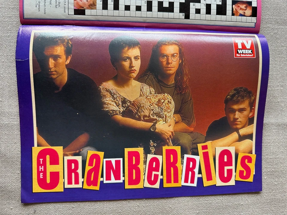 Vintage television - "Australian TV Week" May 1996 Air Supply The Cranberries - Image 2 of 4