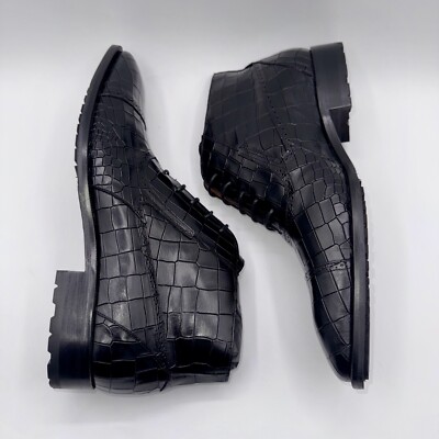 Mezlan McKay Cap Toe Boots Men display picture 2