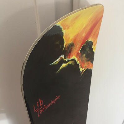 🚨FREE SHIP USA 48🚀 LIB TECH 151cm Rice Rocket Snowboard Evil