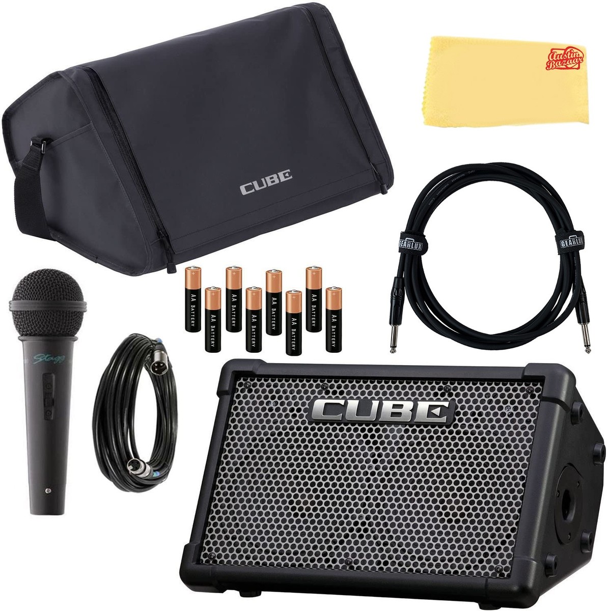 Roland Cube Street EX 4-Channel 50W Amplifier w/ Roland CB