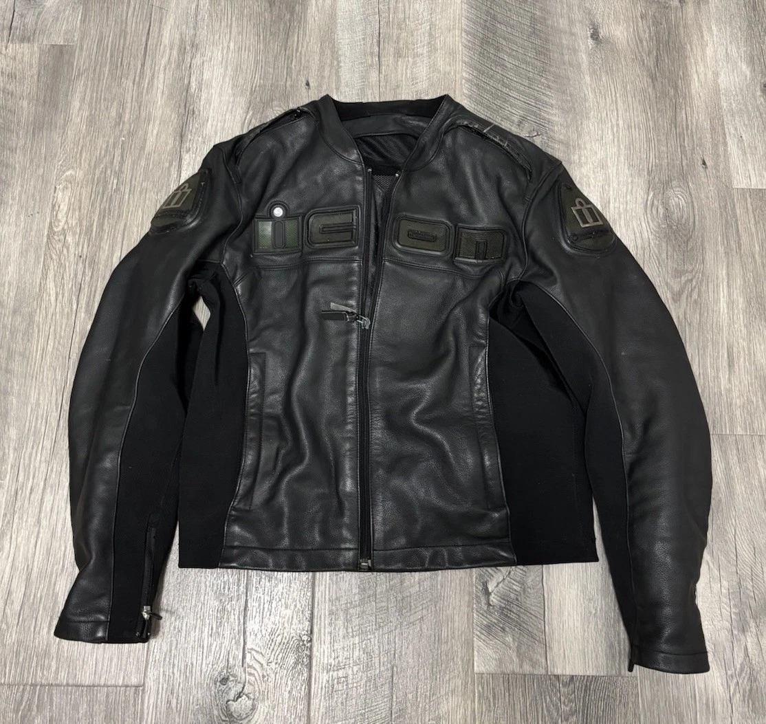 Icon Leather Motorcycle Jackets for sale | eBay