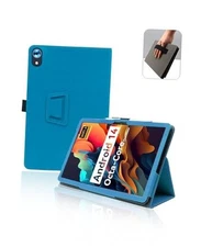 Case for Urao C107 Android 14 Tablet 10.1 Inch 2024 Upgraded,Leather LIGHT BLUE