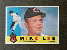 1960 Topps Baseball #521 Mike Lee Rookie Card. rookie card picture