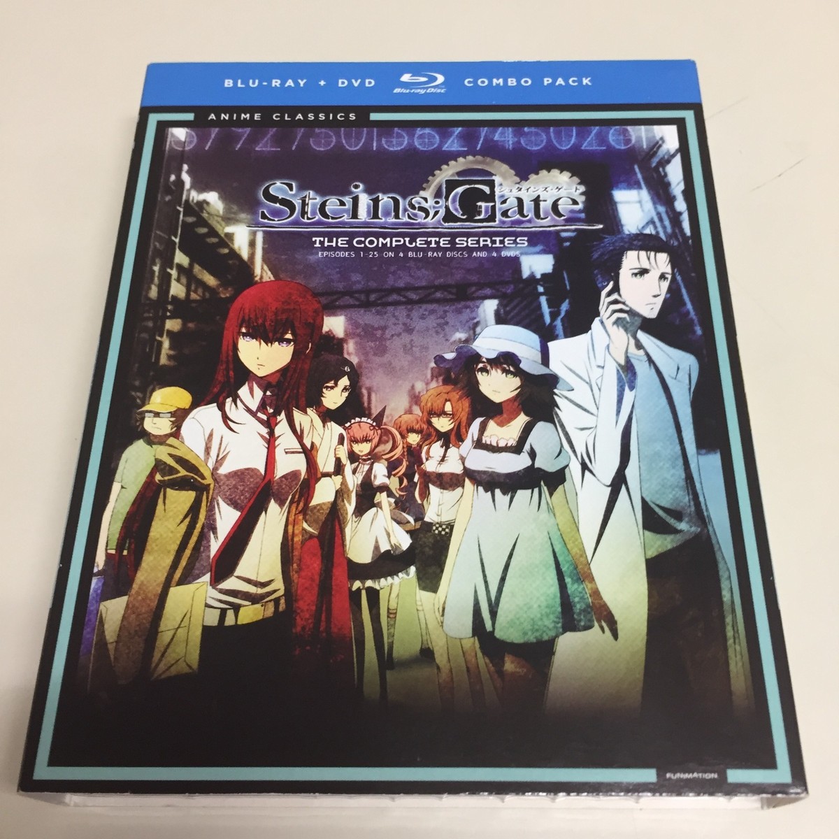 SteinsGate: The Complete Series (Blu-ray/DVD, 2014, 8-Disc Set