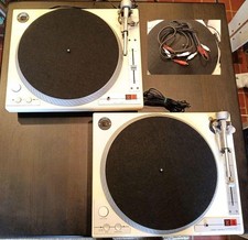 Vestax VTC-1T Turntable Pair Set Direct Drive Quartz Lock Earthless Fully Works