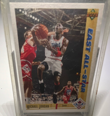NEW + !! Upper Deck Michael Jordan Chicago Bulls All-Star 1990-91 #69