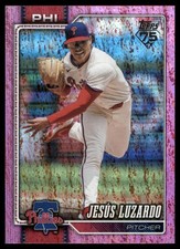 2026 Topps #63 Jesús Luzardo Pink Holo Foil