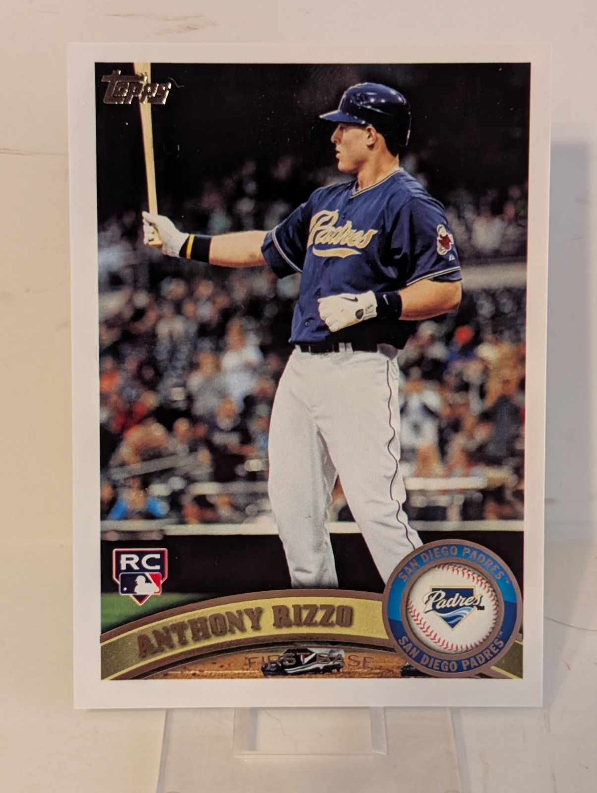 Anthony Rizzo Rookie 2011 Topps Update US55 Baseball Card