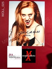Deborah Ann Woll autographed signed 8x10 photo True Blood Jessica JSA COA
