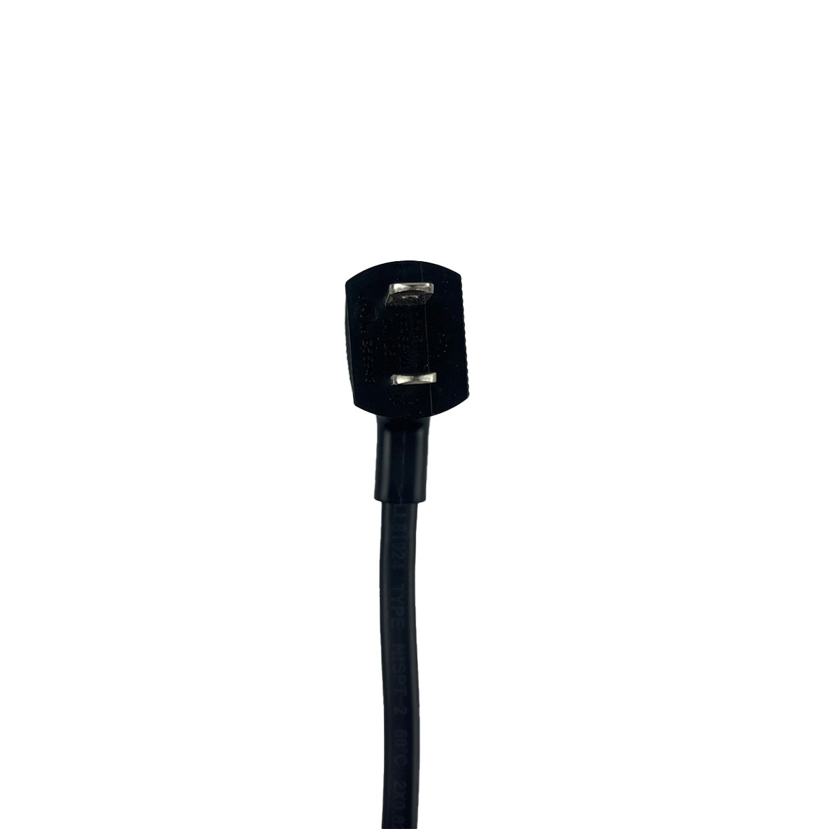 New Samsung 3903-001117 TV Power Cord &ndash; C7 Figure-8 Angled Plug &ndash; Black