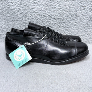 Magnus JB Athletic Mens Size 10 Vintage Athletic Shoes Black Kangaroo Leather Old Black Leather J.B. Athletic Magnus High-Tops, Boots, SZ  main image 3