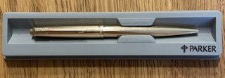 Alter Parker Kugelschreiber in Gold / Made in England / Sammlerstück