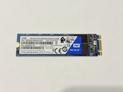 WD Blue 2TB M.2 2280 SATA SSD WDS200T2B0B-00YS70