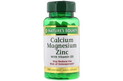 Nature's Bounty Calcium Magnesium Zinc with Vitamin D3 - 100 Stk.