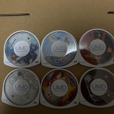  Used PSP UMD software set of 6