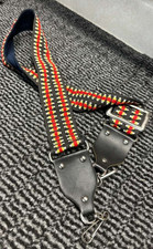 Vintage Hippie Camera Strap Adjustable Red/black Yellow Strap VTG