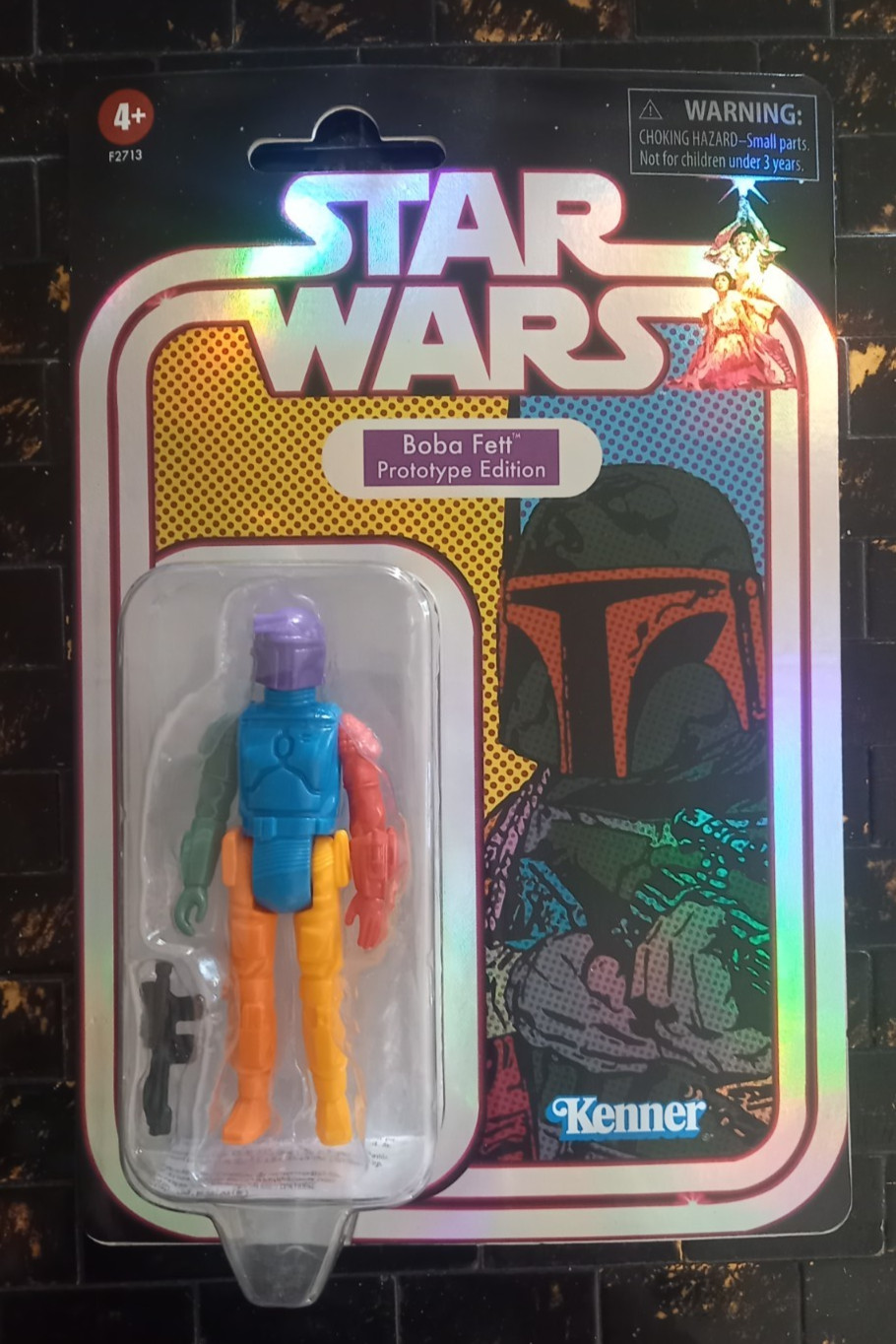 Boba Fett Prototype Edition - Star Wars Retro Foil Collection - Lila Kopf