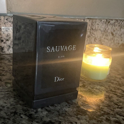Dior Sauvage Elixir Elixir Spray 3.4 fl oz Regular Size Men's Fragrance