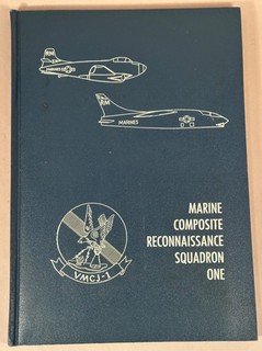 U.S. Marine Corp VMCJ 1 Reconnaissance Squadron 1961 63 Yearbook USMC