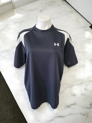 Under Armour Men's L Tech Crew Neck Athletic T Shirt Black 
