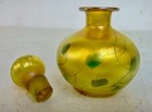 Signed L C TIFFANY Favrile Leaf And Vine Bottle With Stopper — photo 5