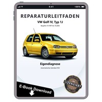 Vw Golf 4 (97-03) Selbstdiagnose Automatikgetriebe 01M Reparaturanleitung Ebook