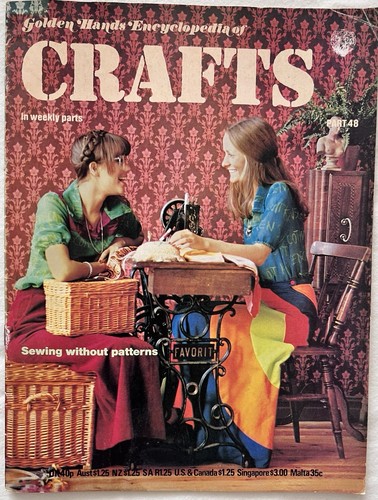 Vintage 1975 Golden Hands Encyclopaedia Of Crafts Part 48
