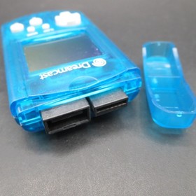 Sega Dreamcast Visual Memory Unit Aqua Blue with Cap VMU HKT 7000