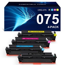 075 Toner Cartridge Set Compatible for Canon MF665CDW MF662Cdw LBP646Cdw  Repla