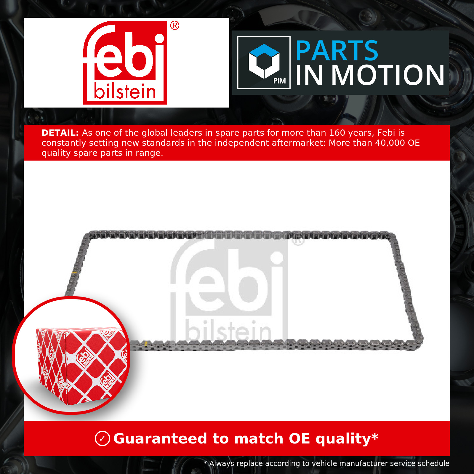 Timing Chain 1001715 Febi 2207979 H6BG6268AA Genuine Top Quality Guaranteed New