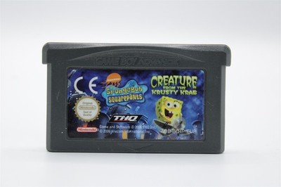 Gameboy Advance Spongebob Squarepants Creature from the Krusty Krab