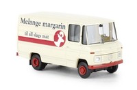 Brekina Mercedes L 406 D Kasten Melange Margarin 36846
