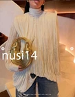ZARA NEW WOMAN DRAPED SHOULDER PAD BLOUSE ZW LIMITED  IVORY XS-L 1080/219/741