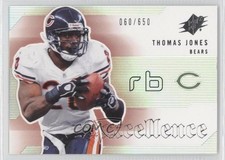 2006 SPx Spxcellence 60/650 Thomas Jones #SP-TJ 0b5