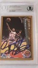 DENNIS RODMAN AUTOGRAPHED 1992-93 FLEER CARD #239 DETROIT PISTONS BECKETT 195047