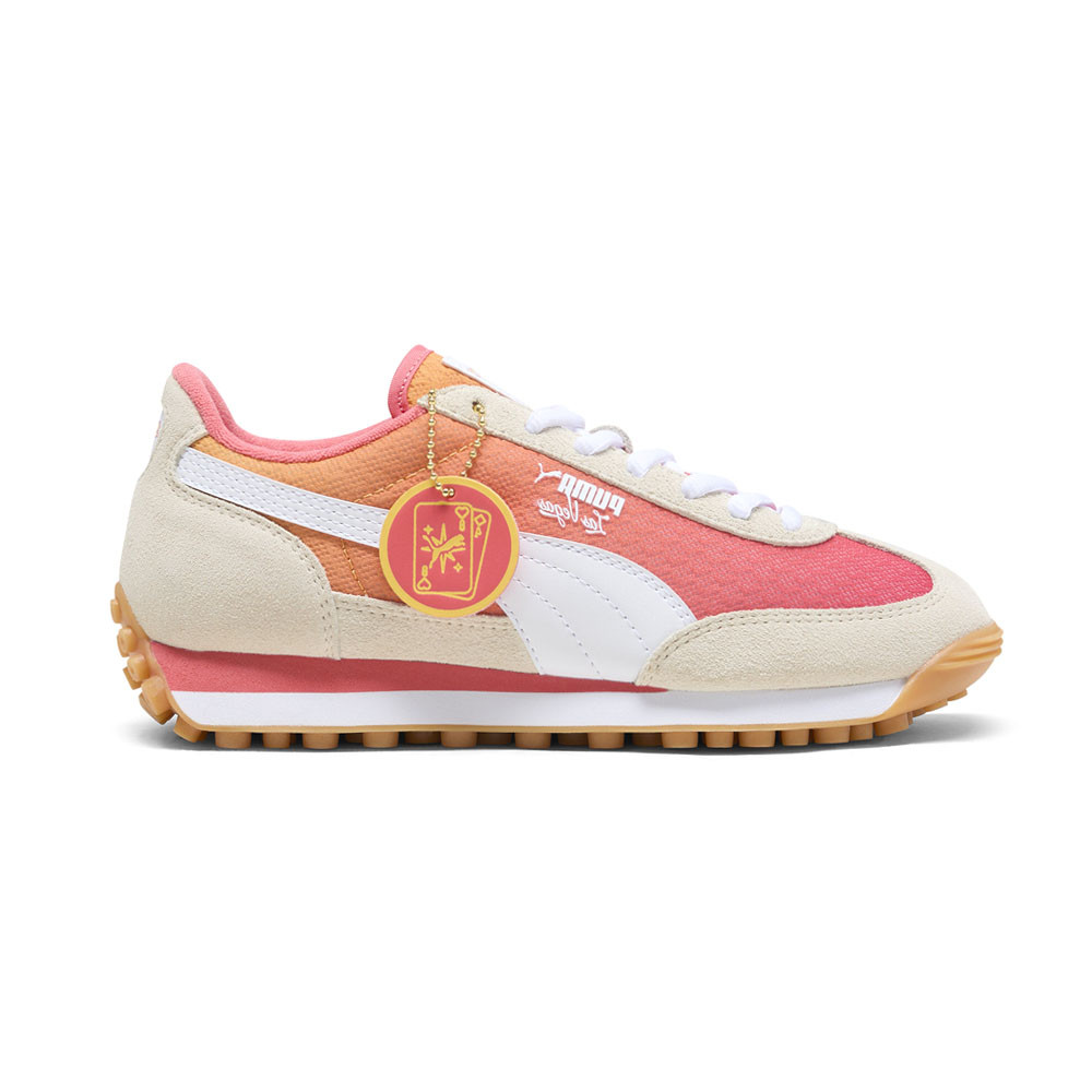 Женские белые кроссовки Puma Easy Rider Las Vegas на шнуровке, повседневная обувь 40239301