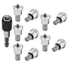 10 Stück 1/4 "Shank  Kreuzschlitzschraubendreher Tiefenanschlag Trockenbau