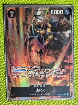 One Piece TCG Card Game Jack OP08-084 Parallel Englisch NM!