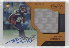 2017 Certified Freshman Fabric Signatures Mirror Orange Amara Darboh Auto z5b