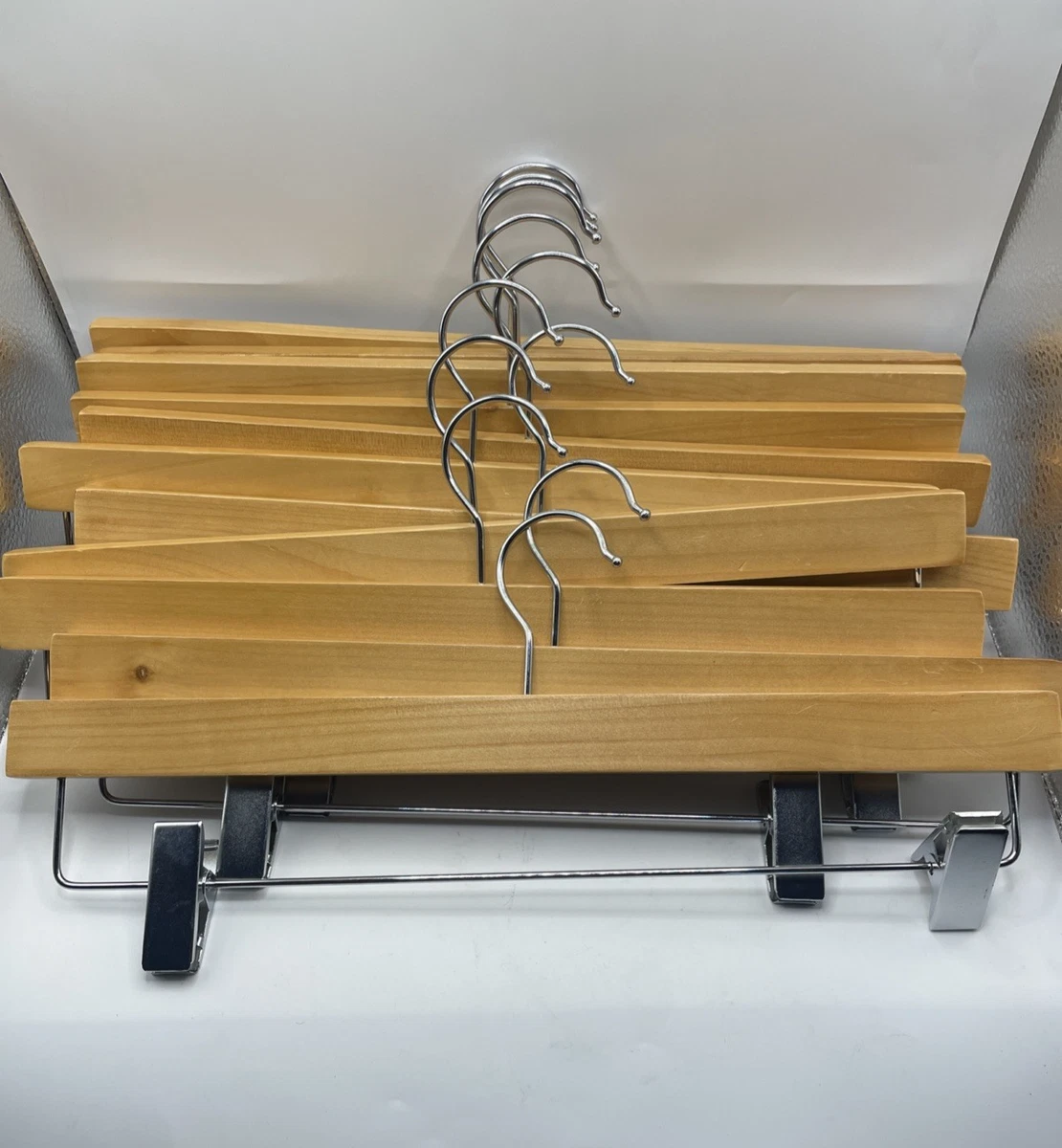 Appendiabiti Imbottiti Only Hangers Per Neonato &ndash; 12 Pezzi, Colore Bianco, Raso