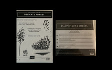 Stampin' Up Delicate Forest Stamp Set  Dies Bundle NEW 