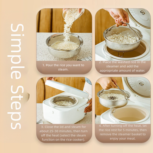 Compatible With Rice Cookers Rice Cooker Basket Efficient Heat ...