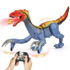 Remote Control Robot Dinosaur Toys for 5-7,2.4G Electronic RC Walking Dinosau...