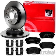 brembo BREMSSCHEIBEN + BELÄGE HINTEN für HYUNDAI ix35 + KIA SPORTAGE SL nur 4x4