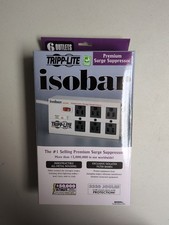 Tripp Lite ISOBAR6ULTRA Isobar 6 Outlet Heavy Duty Power Strip Surge Protector
