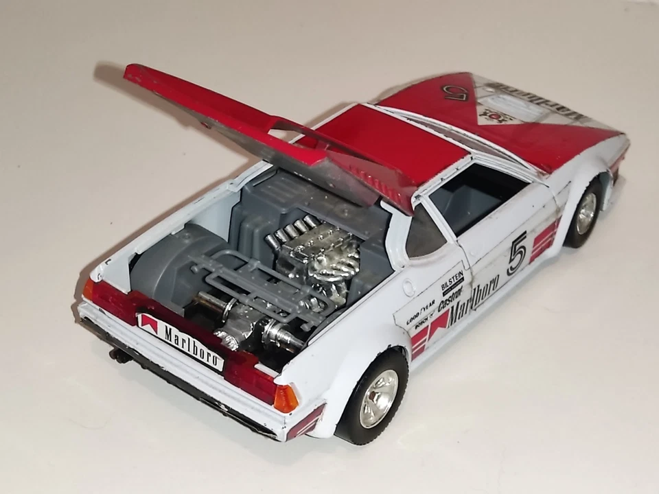 BMW M1 marl Bo Ro de bburago 1/24 Burago Rallye - Photo 3/4