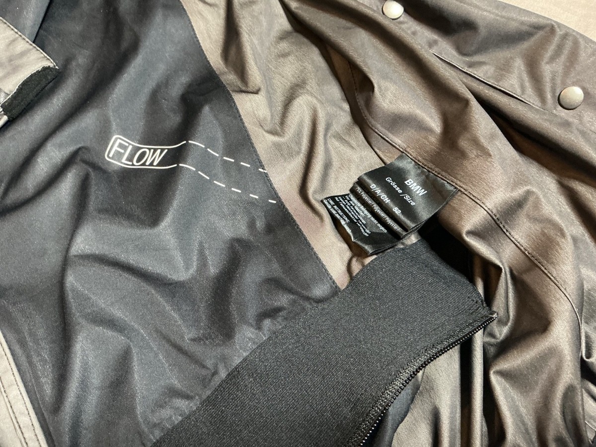 BMW Motorrad Rallye 3 Mens Jacket Size 52 black Pockets Liner